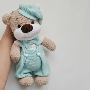 CROCHET PATTERN Bear 31 cm / Amigurumi tutorial PDF file