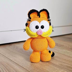 CROCHET PATTERN Ginger cat 16 cm / Amigurumi tutorial PDF file