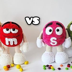 Ein Set von 3 Häkelanleitungen wie auf dem Foto / der Amigurumi Anleitung PDF Dateien