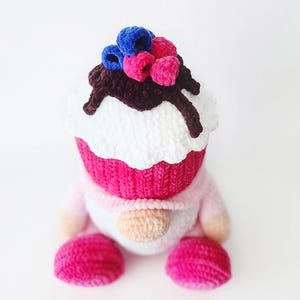 PATRÓN DE GANCHILLO Gnomo Pie 34 cm / Tutorial amigurumi en archivo PDF