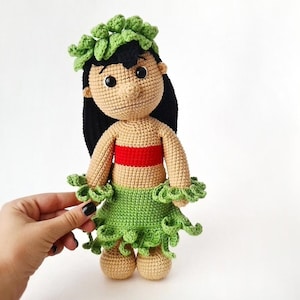 CROCHET PATTERN Doll 26 cm / Amigurumi tutorial PDF file
