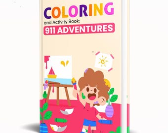 Download, druckbare PDF, Mal- und Aktivitätsseiten für Kinder ""Sicherheit und 911 Abenteuer"", Spaß und Lernaktivitäten."