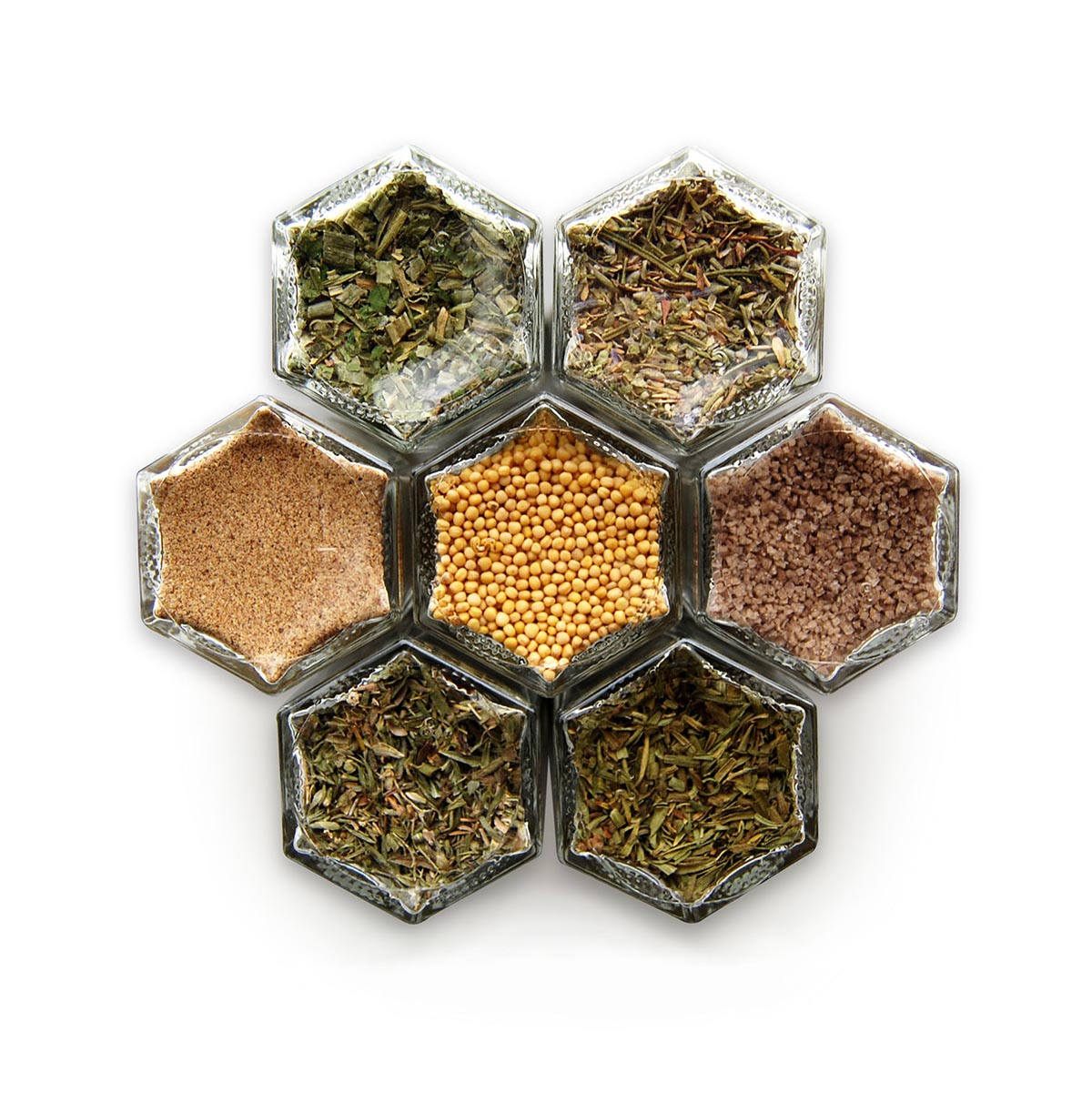 FRENCH SPICES 7 Organic Seasonings in Magnetic Jars Visit France From Your Kitchen Herbes De Provence Fleur De Sel Thoughtful Gift Etsy Canada