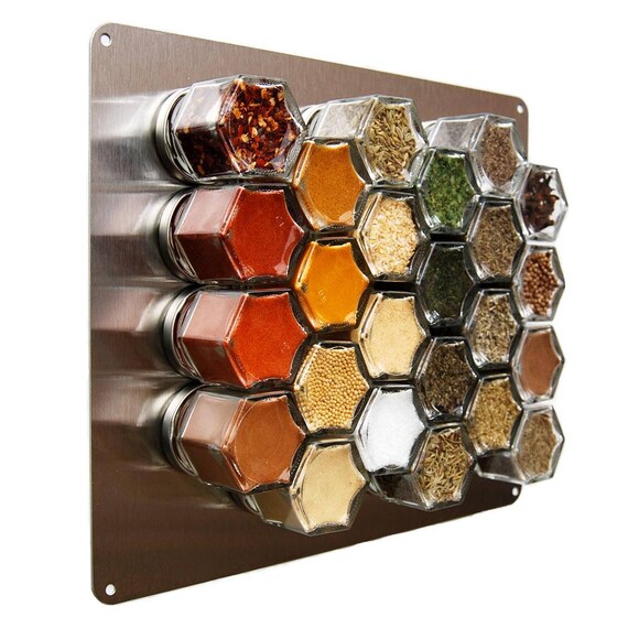 Organic Spice Rack Magnificent Wall Hanging Spice Rack Includes 60 Organic Pantry Spices Etsy Organic Spice Rack Magnificent Wall Hanging Spice Rack Includes 60 Organic Pantry Spices Etsy
