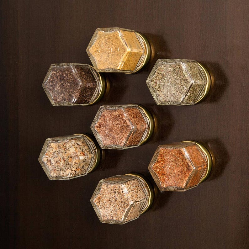 GRILLING SPICES 7 Organic Seasonings Rubs in Jars Etsy