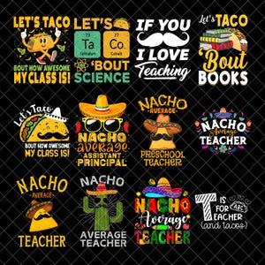 Paquete PNG para maestros del Cinco de Mayo, diseño de lápiz para maestros, Cinco de Mayo PNG, Fiesta divertida para maestros PNG, Fiesta en el aula, Maestro de México