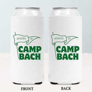 Camp Bachelorette Can Cooler for Camp Bach Party Favor for Mountain Bachelorette Can Cooler for Cabin Crew Bachelorette