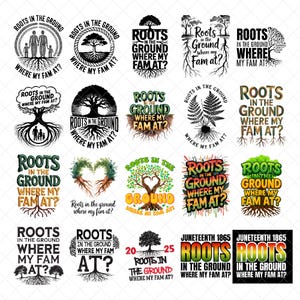 Roots in the ground Where my fam at Png, Family reunion 2025 png, Roots Run Deep png, Family Tree Svg, Black Family png,Family Reunion Shirt