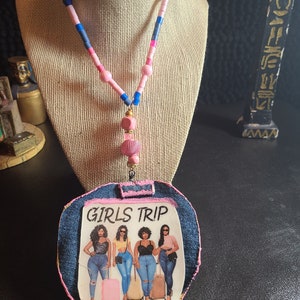 Black Americans Sisterhood/ Girlfriend&#39;s Girls Trip paper jewelry, Foundational Black American jewelry, gift for her
