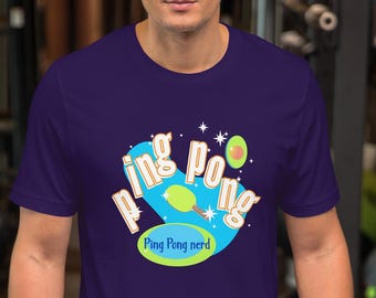 Ping Pong Unisex t-shirt