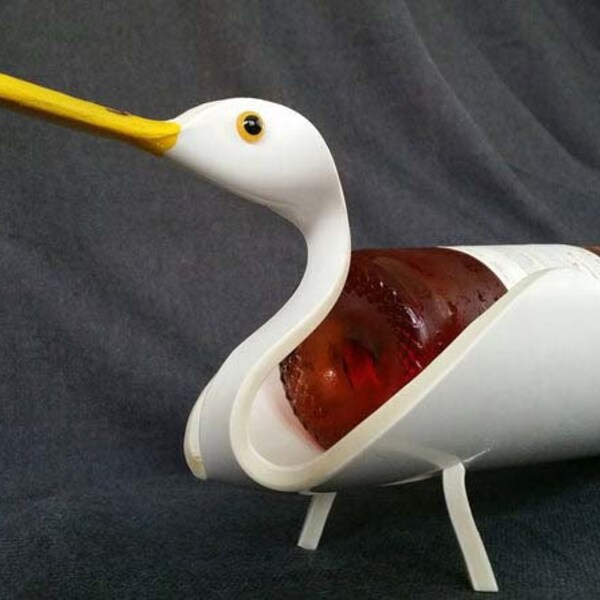 Duck Wine Holder Etsy