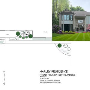 Landscape Design Front Yard Planting Plan