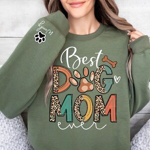 Sweat-shirts personnalisés pour maman chien, chemise maman chien personnalisée, chemise maman chien, sweat-shirts femme, chemise maman chien, cadeau maman chien, t-shirt maman chien, amoureux des animaux