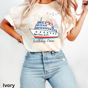 Comfort Colors Birthday Squad Shirt: Custom Matching Party Tee