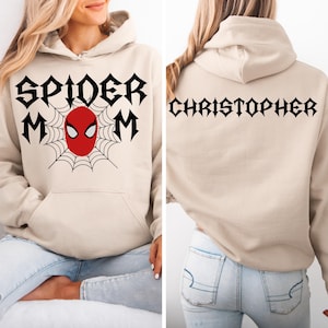 Custom Family Spider Sweatshirt, Spider Dad, Spider Mom Shirts, Family Matching Shirts, Marvell Family Tee, Spiderman Family Shirts, Spiders