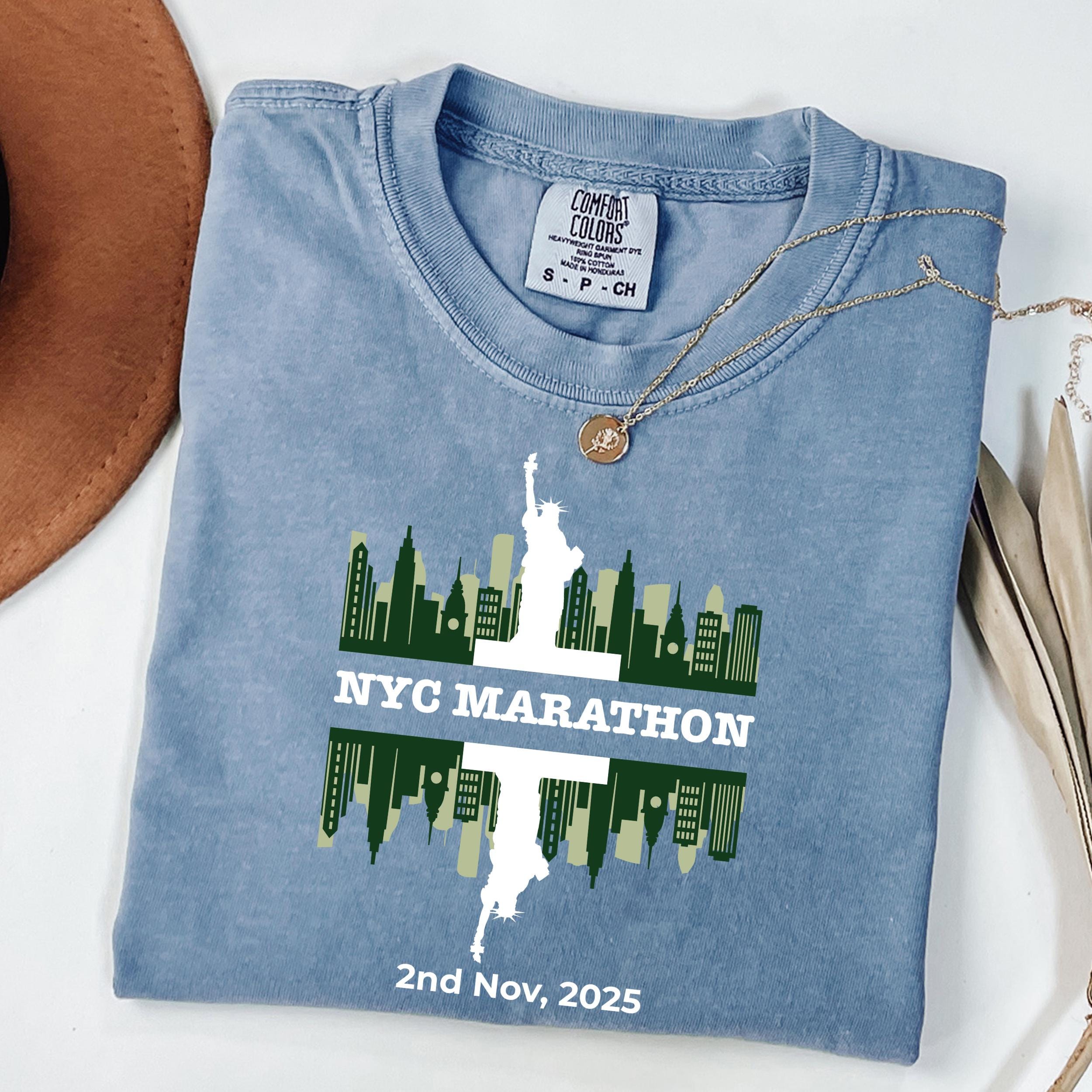 Comfort Colors NYC Marathon T-shirt: 2025 Runner Gift - Etsy