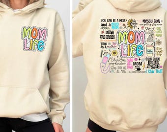 Mom Life Sweatshirt, Trendy Mother's Day Gift