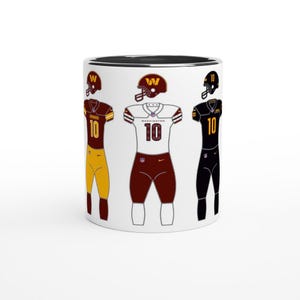 Washington Commanders Mug | Artistic NFL Gift | American Football Fan