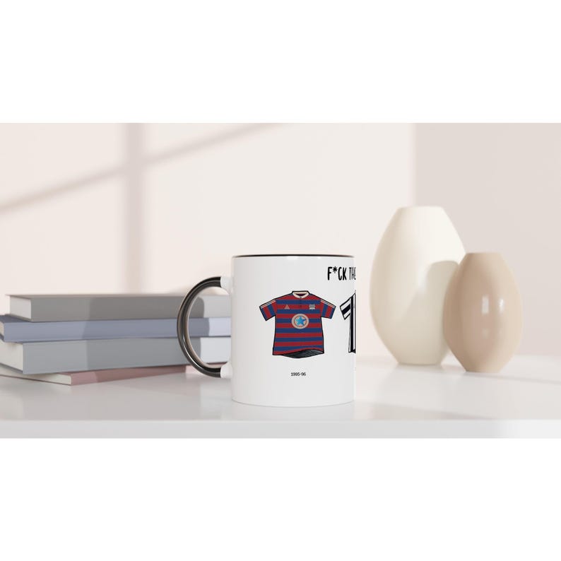 Newcastle United Mug | Football Kits Through The Ages | Funny Gift image 6
