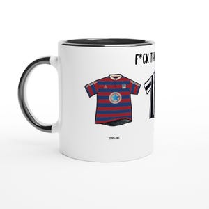 Newcastle United Mug | Football Kits Through The Ages | Funny Gift image 3