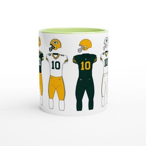 Green Bay Packers Mug | Artistic NFL Gift | American Football Fan