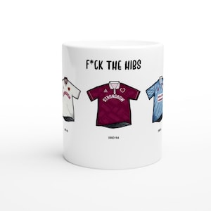 Hearts Mug | Football Kits Through The Ages | Funny Gift