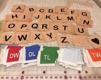 Scrabble Letter Tiles