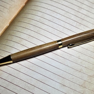 Custom Handcrafted Wood-Turned Wooden Pens - Artisan quality perfect for gifting