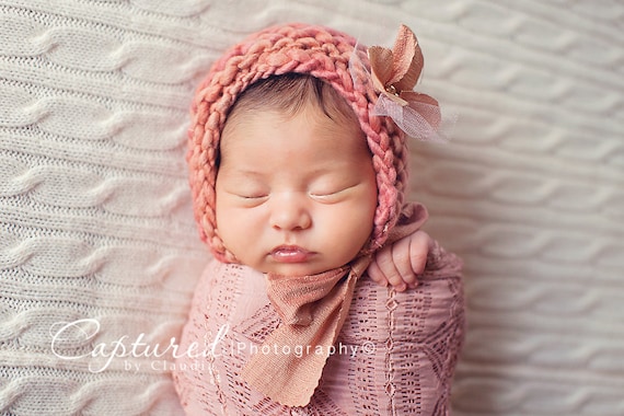 Eskimo Papoose Photo Prop Baby Cocoon Newborn Boy Knitted Sleep Sack Hand Knit Girl Pouch Cacoon Fur Trim Infant Photography Swaddle Sleeper