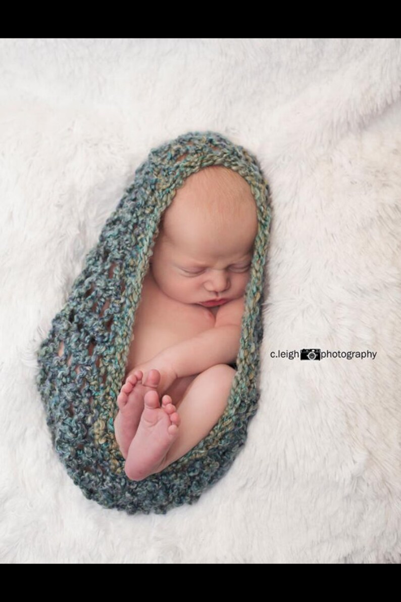 Cocoon Newborn Baby Lacy Cocoon Photo Prop Cacoon Newborn Nest Bowl Neutral Newborn Baby Cacoon Pea Pod Cocoon LATTICE Pod Egg READY To Ship image 2