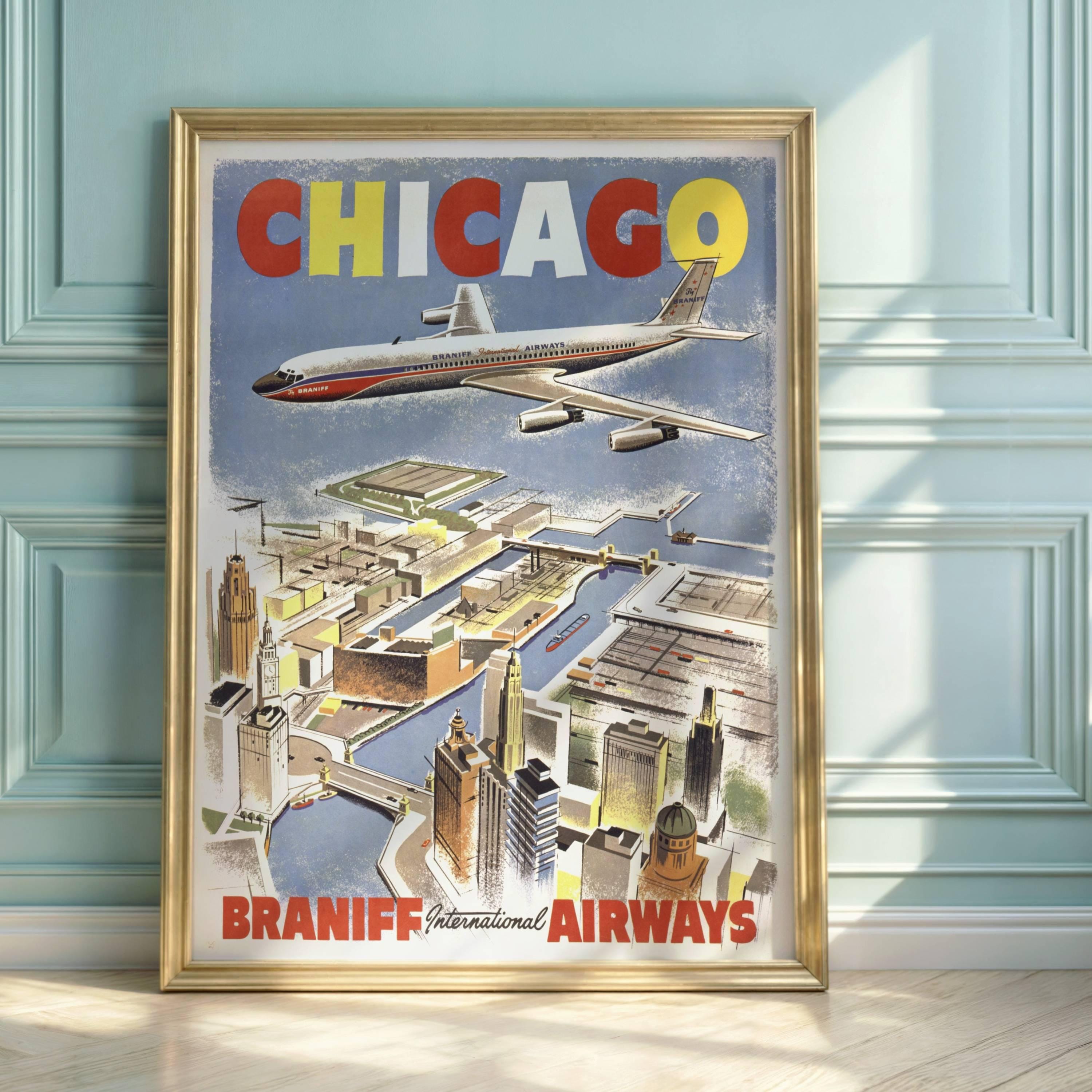【レア】ブラニフエアラインポスター Amazon.co.jp: ブラニフ航空 1960年代 アメリカ ヴィンテージ