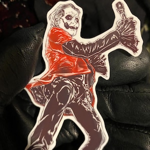 Ghost Band Papa Emeritus IV Cardinal Copia Red Sassy Glam Encore Jacket
