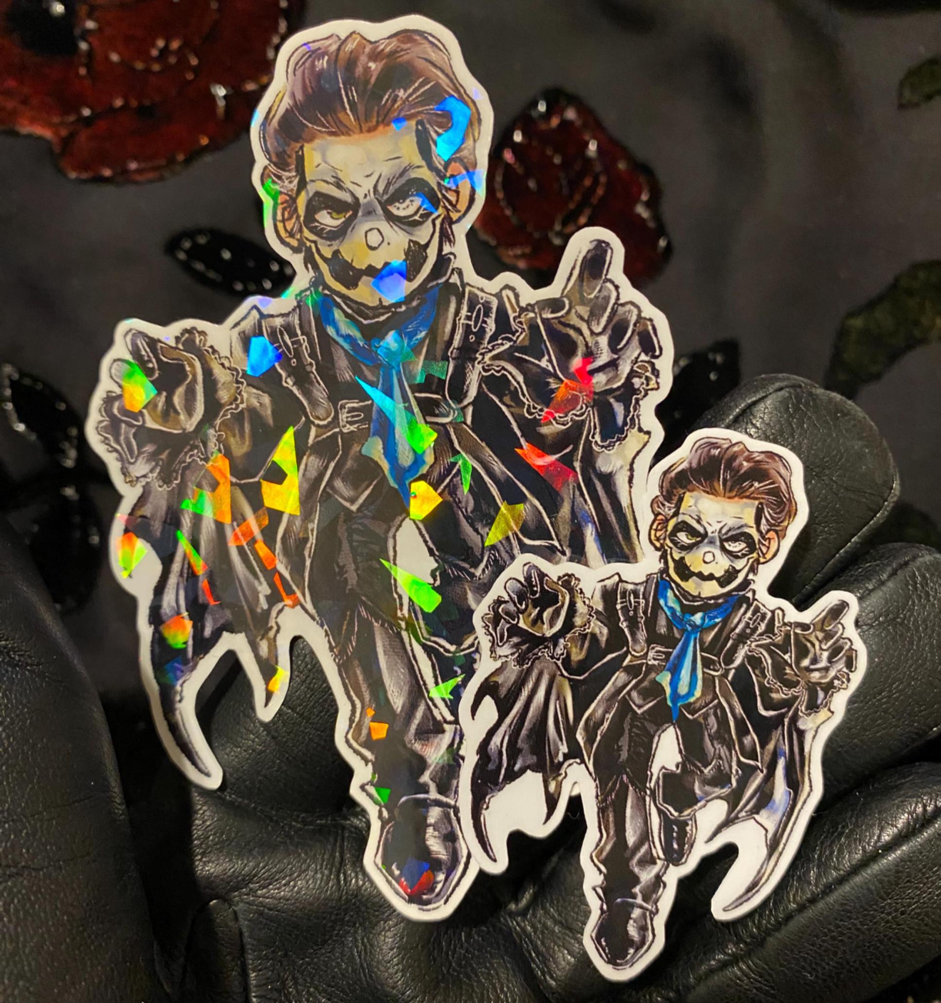 Spooky Satanic Doom Band Inspired Evil Pope Papa 4 Cardinal Copia ...