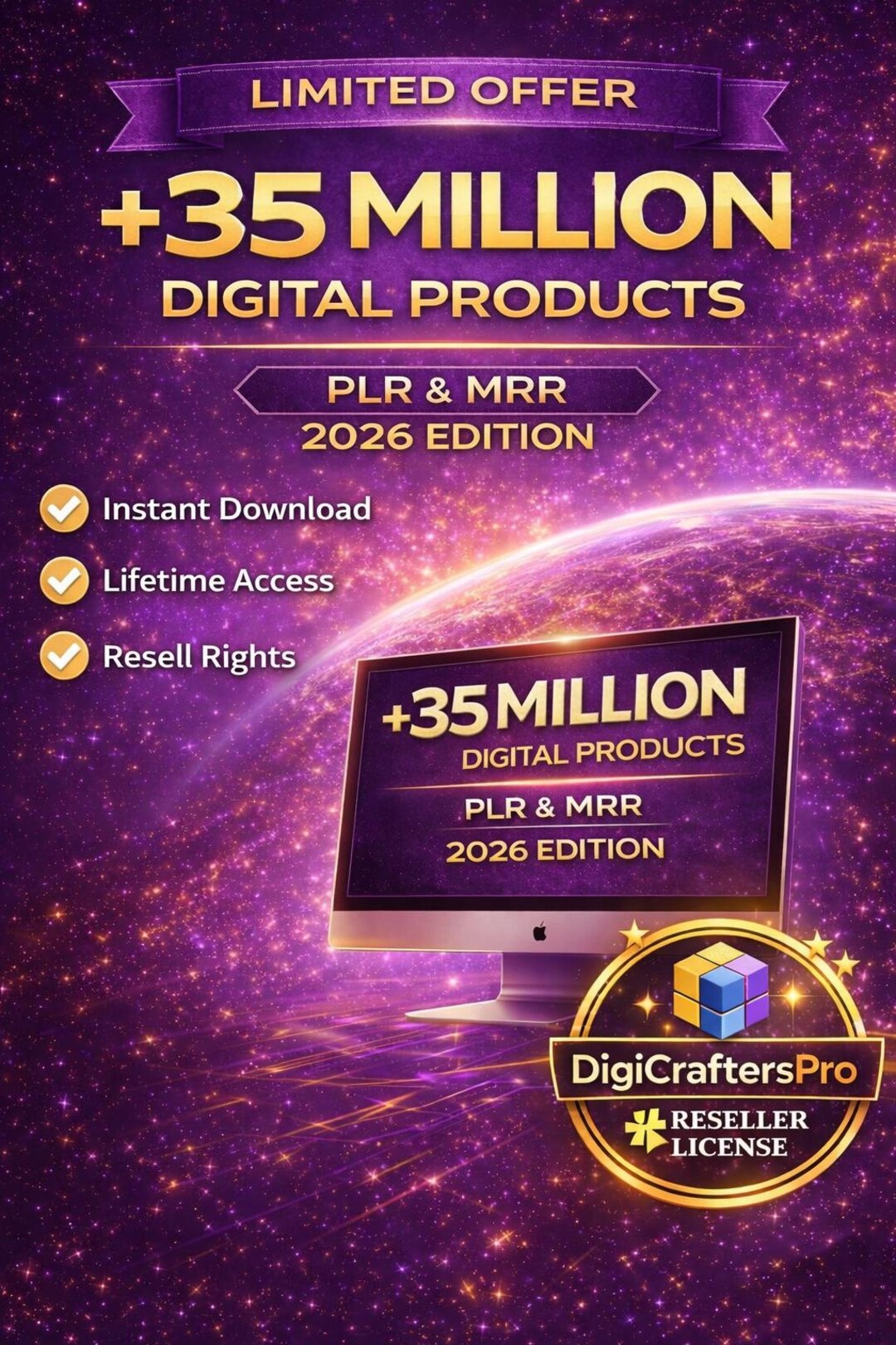 35+ Million PLR MRR Digital Products | Resell Rights Bundle - Etsy