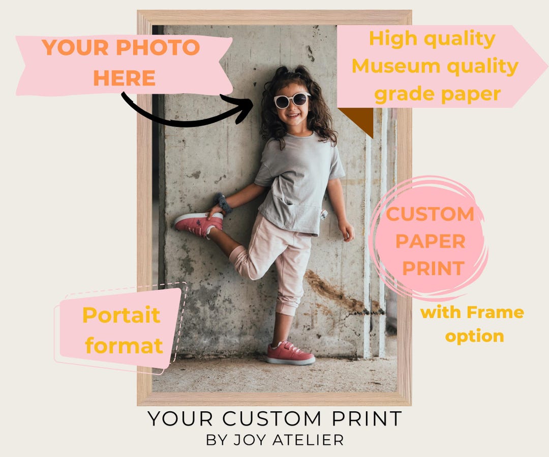 Print Paper Custom Custom Print Personalized Paper Print High Quality Customized Poster ...