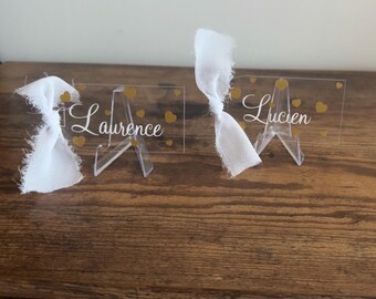 Personalized place cards