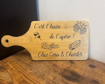 Planche Apéro Personnalisée – Cadeau Unique & Convivial