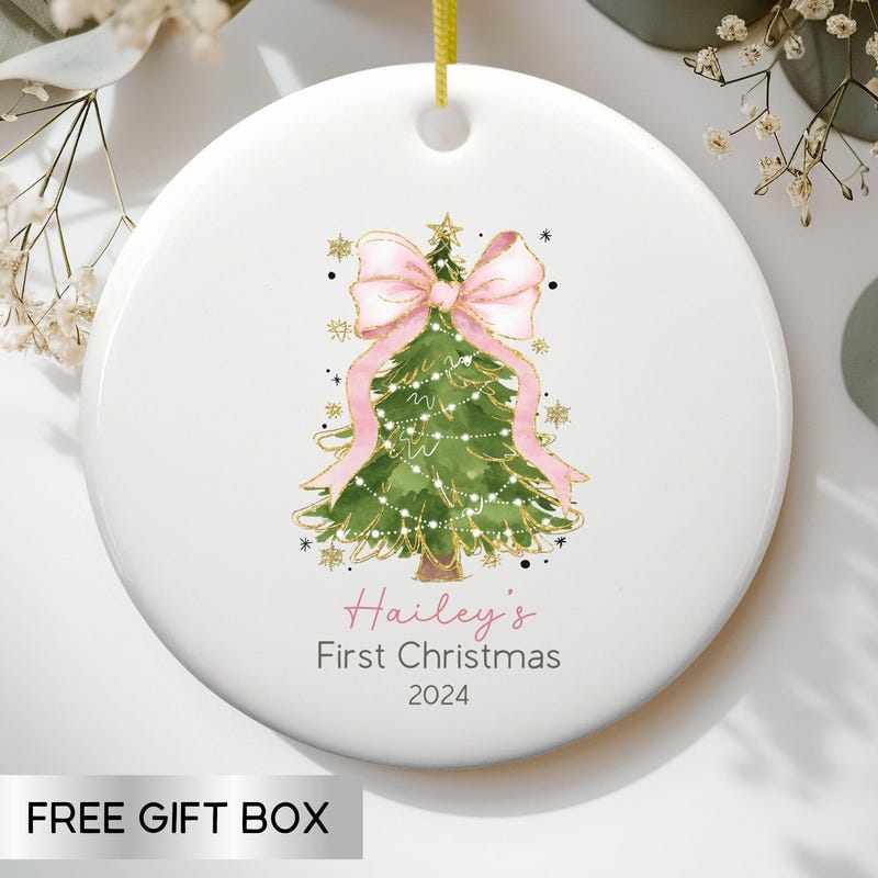 Baby's First Christmas Ornament Etsy — free download