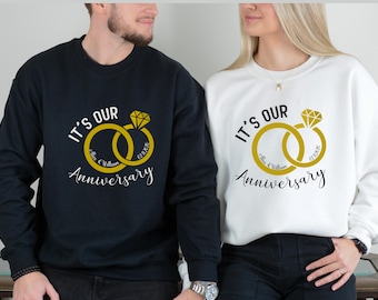 Anniversary Couple Shirt: Wedding Engagement Gift
