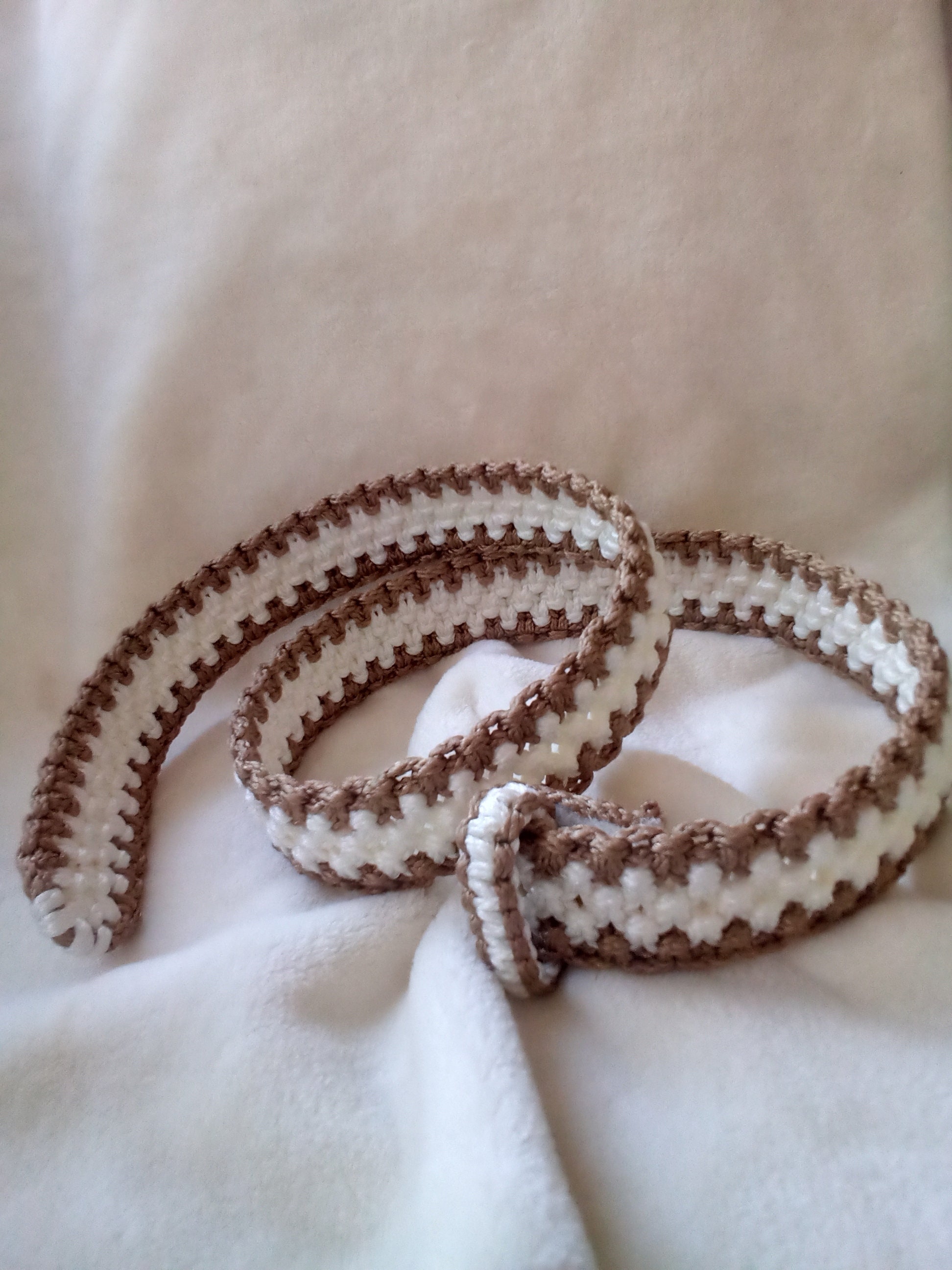 macrame tie belt