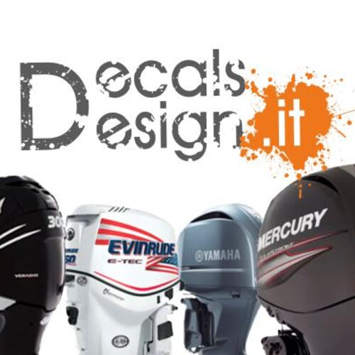 Categoria: 150 Cv - Home - Kit d'autocollants pour moteur