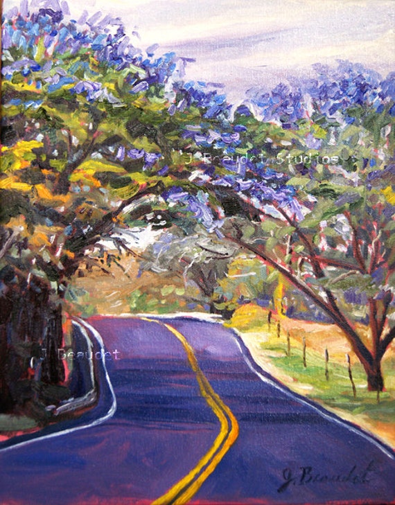 GICLEE Print of Original Oil Painting Tropical Landscape Maui Etsy