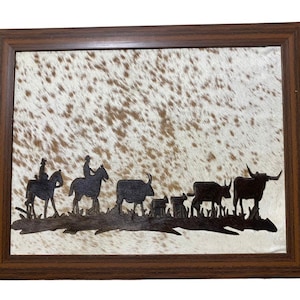 Rustic Cowboy Wall Decor: Western Farmhouse Art