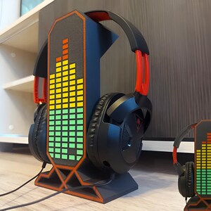 Equalizer Headphone Stand | Headphone Holder | Gamer & Streamer Accessory