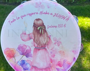Psalms 150:6 Tambourines 10in. for Christian dances and weddings. Tambourines for Christian dances.