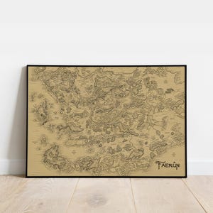 Mappa di Faerun