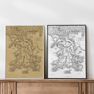 Mapa dos 4 Cantos