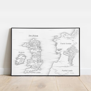 Carte de Prythian : ACOTAR