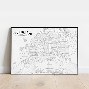 Carte de Lunathion : Crescent City