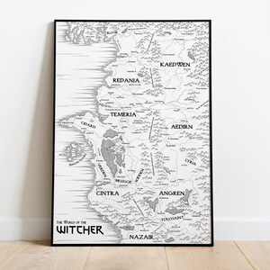 Carte de Nilfgaard, Cintra, Riviera et autres